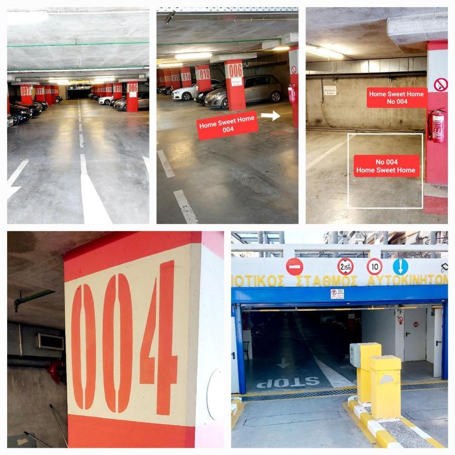 "Home Sweet Home" 3 Bedrooms Big House 110M Free Indoor Parking! テッサロニキ エクステリア 写真